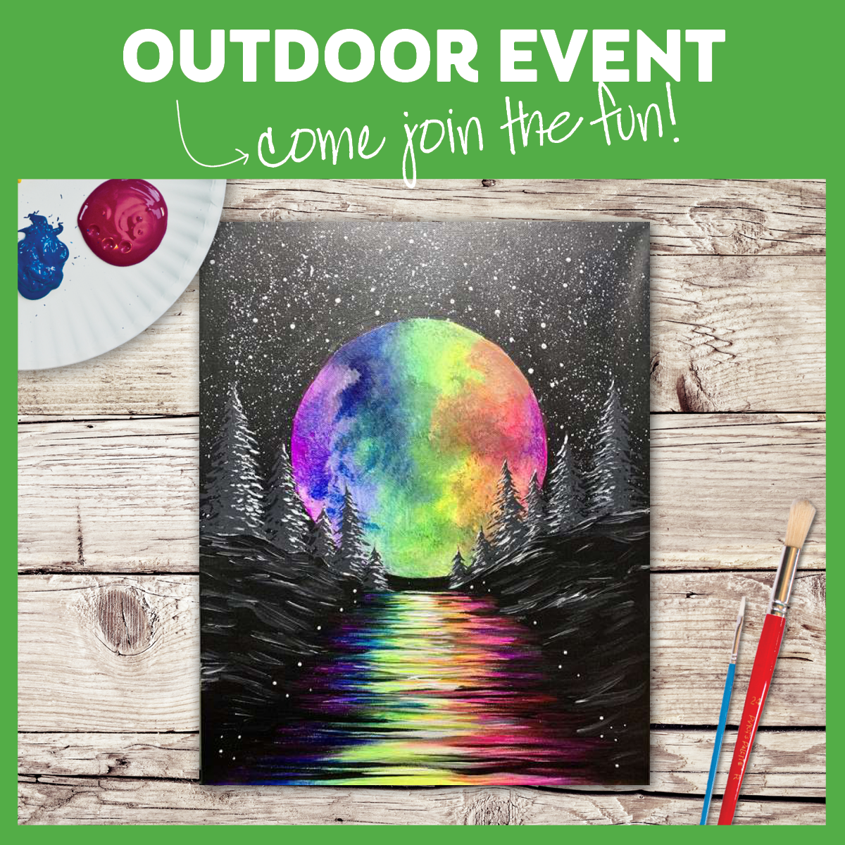 Paint on the Patio!